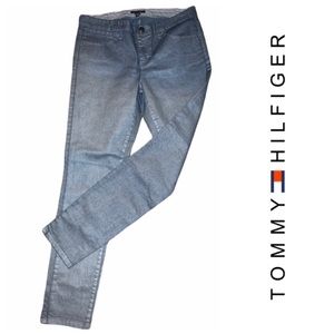 NWOT TOMMY HILFIGER Silver Sheen Jeans